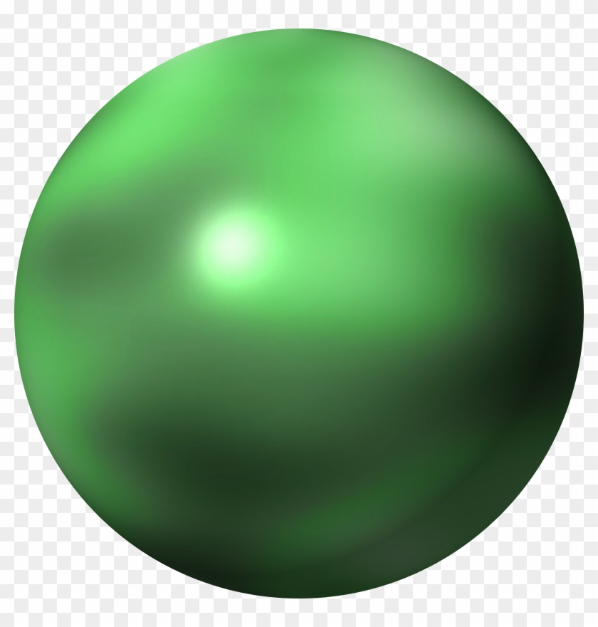 Green Sphere 1 Png By Clipartcotttage - Green Sphere Png #908738