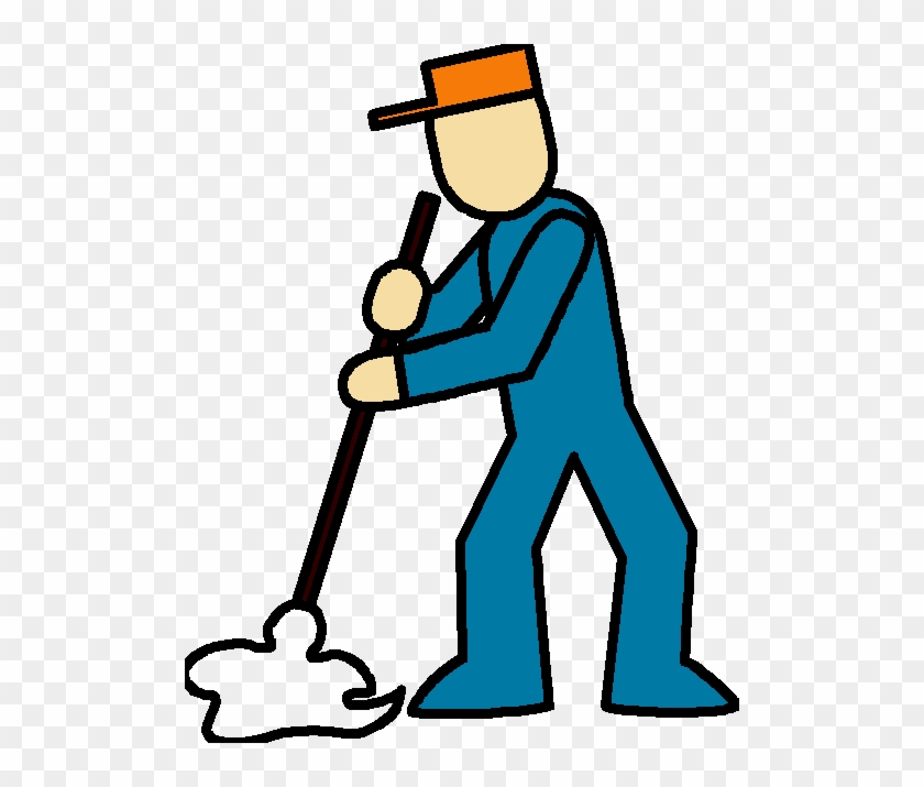 Janitor Clipart Restaurant - Clip Art Janitor #908925