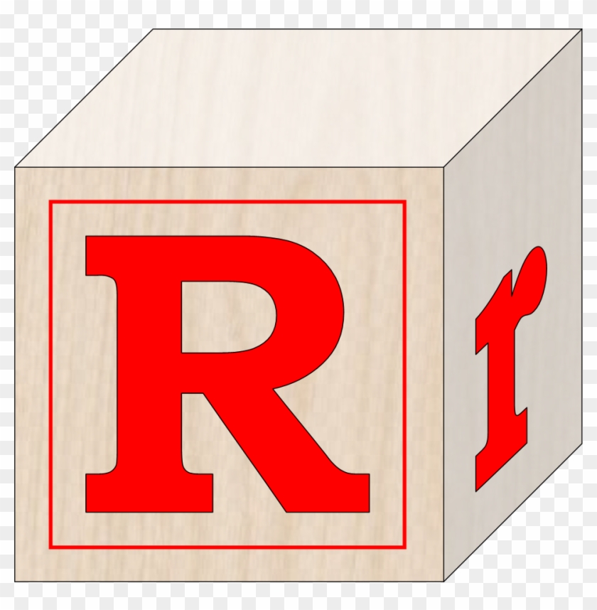 Blocks R Image - Sign #908992