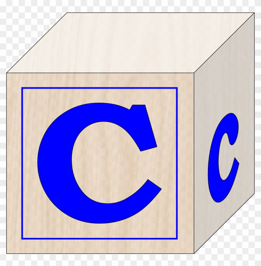 Blocks C Image - Letter Block C Png #909000