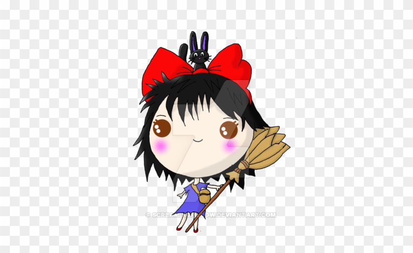 Kawaii Chibi Kiki Kiki's Delivery Service Anime St - Drawing #909005