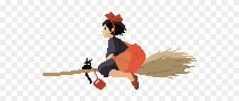 5 Kiki and Jiji (Kiki's Delivery Service) Cross Stitch Pattern