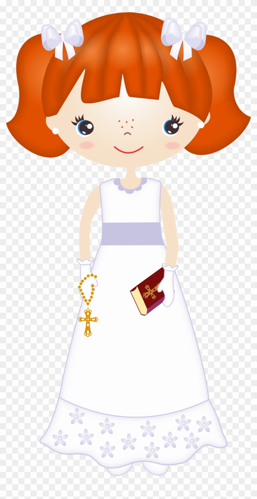 First Communion Girls Firstmunion Clip Art Oh My - Girls 1st Communion Png #909155