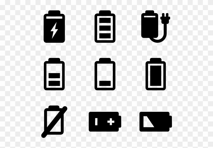 Battery Loading Status - Battery Icon Vector #909455