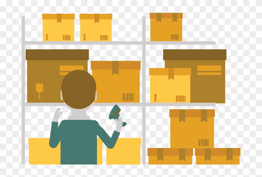 Warehouse Picking Clipart - Control Inventario #909523