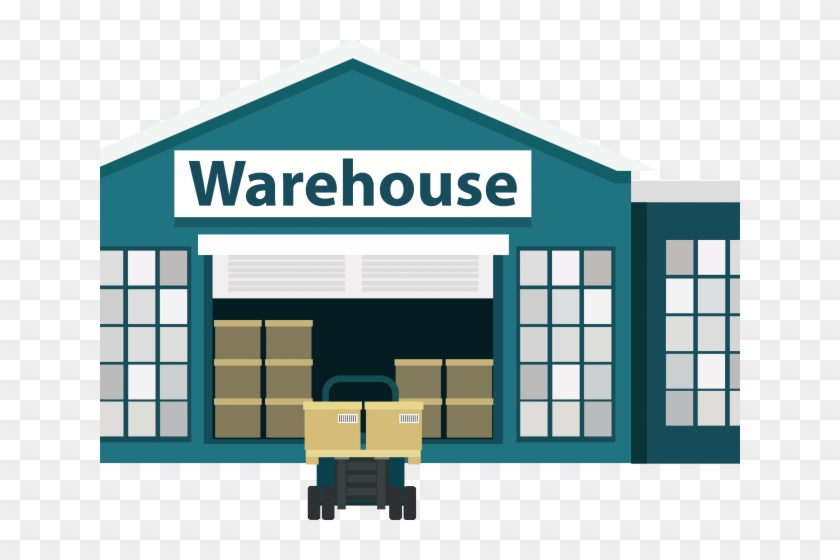 Warehouse Clipart Business Building - Warehouse Icon #909541