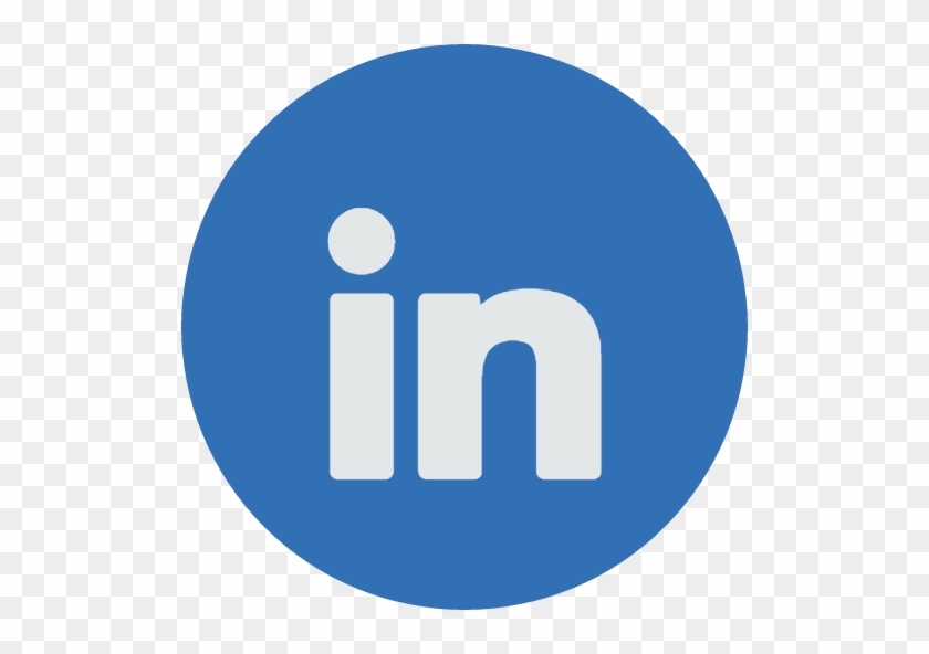 Twitter Linkedin Youtube Instagram Xing - Linked In Logo Rund #909580