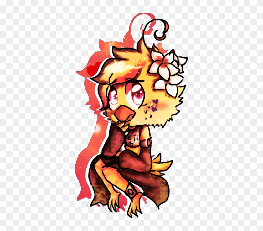 [fnaf/pandora] Chica Chicken Chibi By Dragoncat12009 - Cartoon #909593