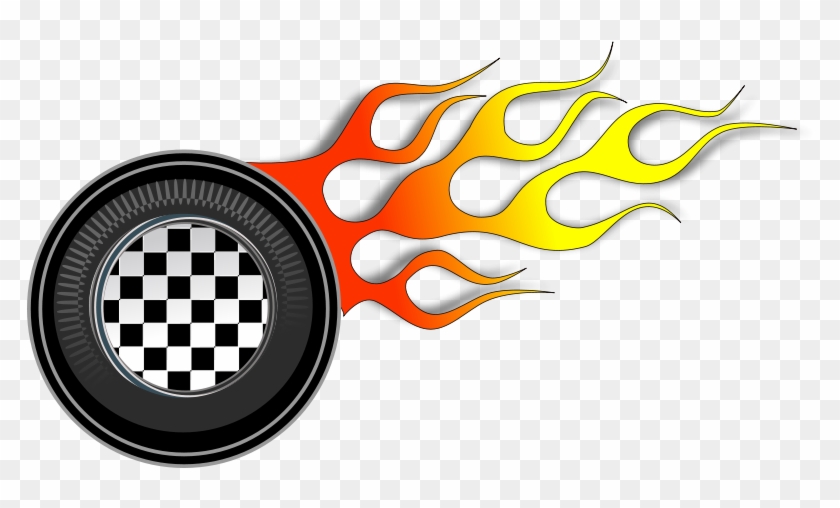 Racing Wheel - Hot Wheels Logo Png #909670