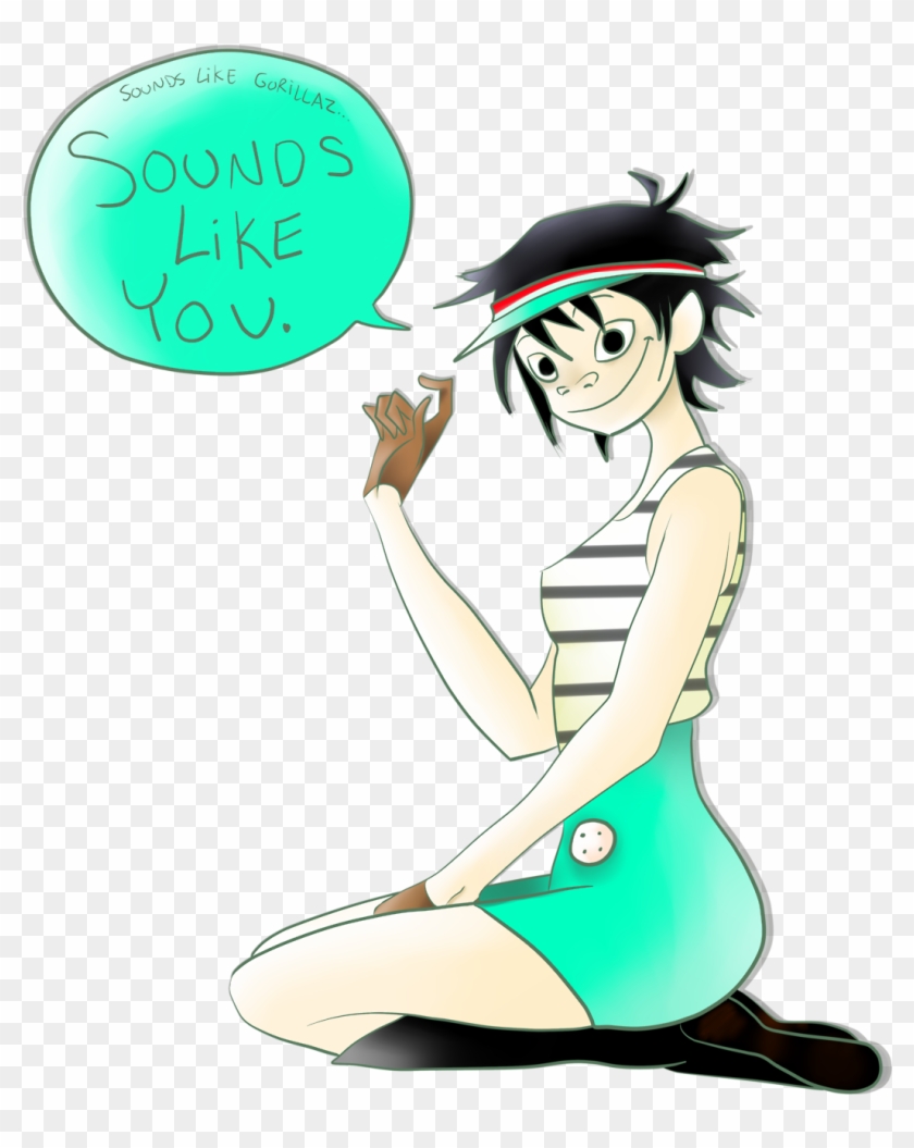 “ Noodle Was So Cute In That Pandora Advert - Cartoon #909685