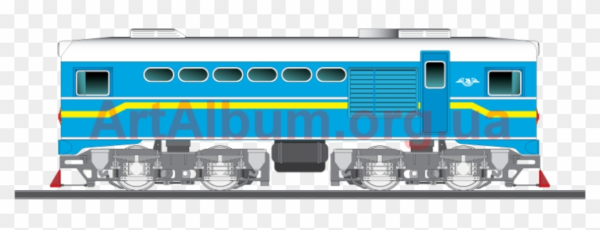 Clipart Tu-2 - Diesel Locomotive #909837
