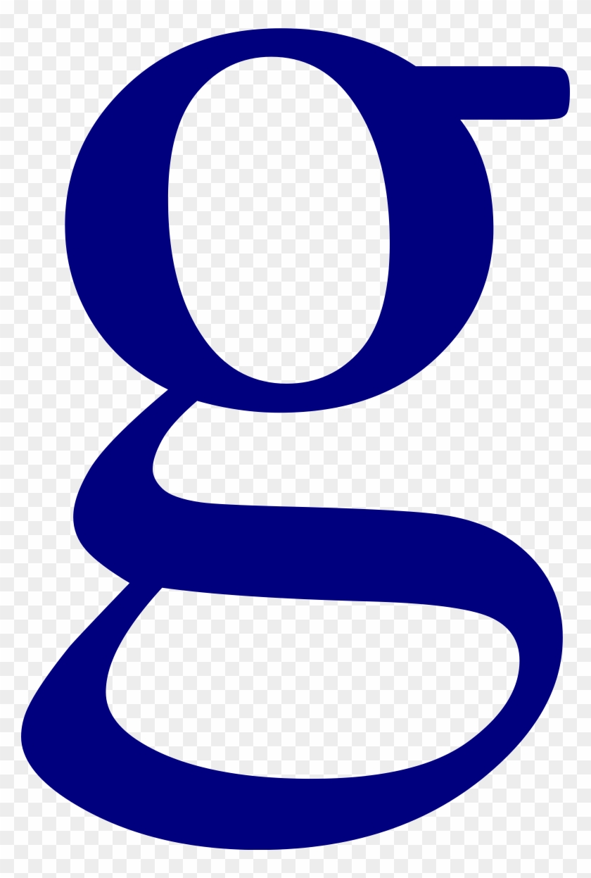 Letter G Icon Png - Lower Case Google G #909969