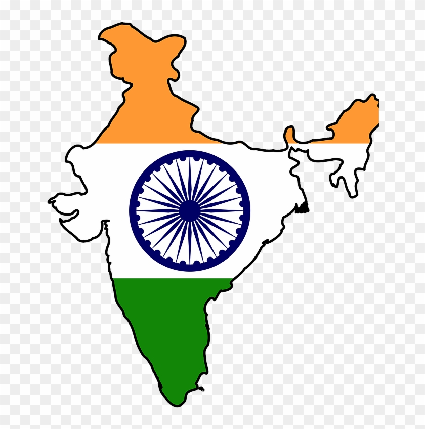India - India Country With Flag #909993