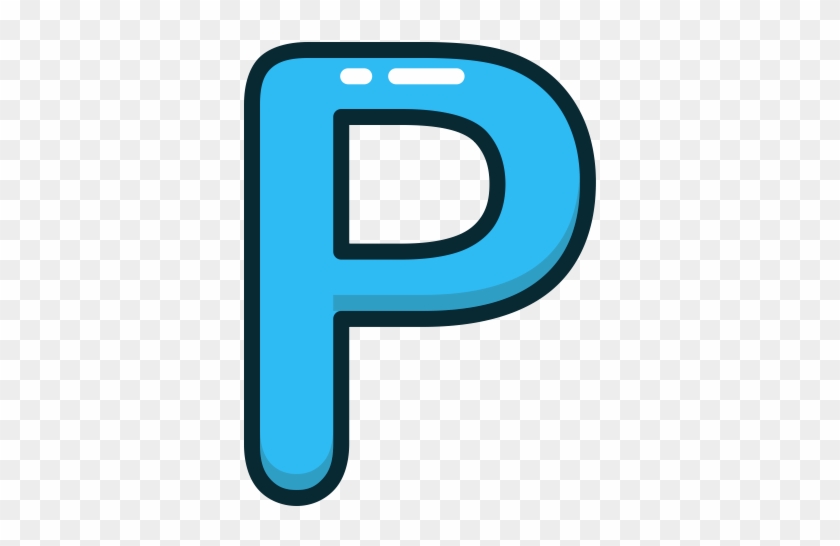 Blue, P, Letter, Alphabet, Letters Icon - Letter P Icon Png #910093