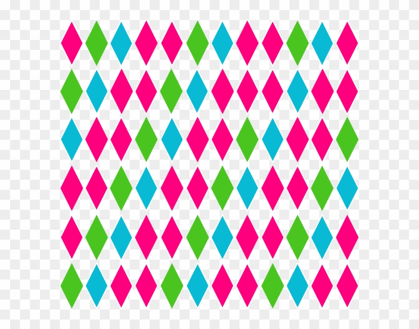 Diamond Pattern Multi Clip Art At Clker - Illustration #910448