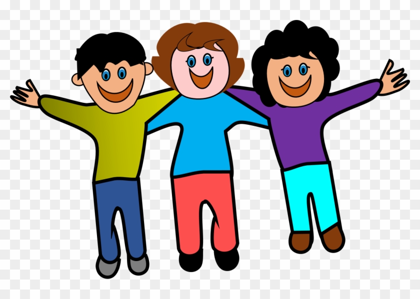 Friends Clip Art - Friends Cartoon Transparent Background #910464