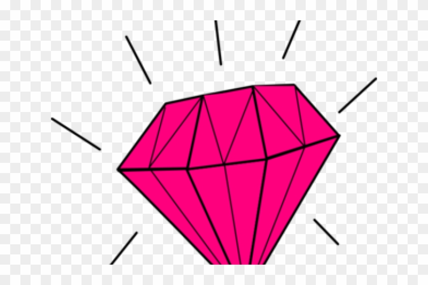 Diamond Clipart Pink - Pink Diamond Clipart #910502