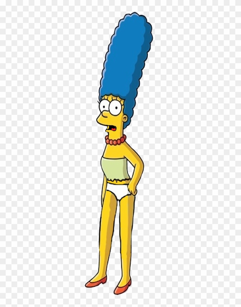 Marge Simpson's Dress Cut In Half By Darthraner83 - Marge Simpson #910624