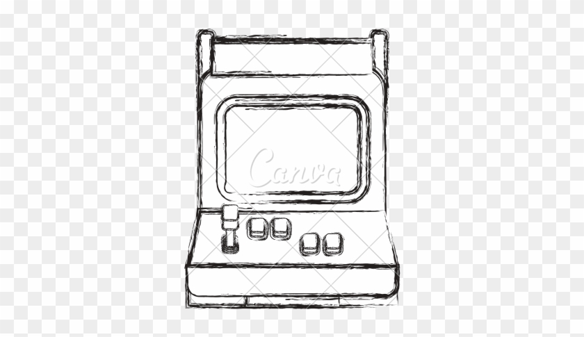 Pin Arcade Cabinet Clip Art - Video Game #910667