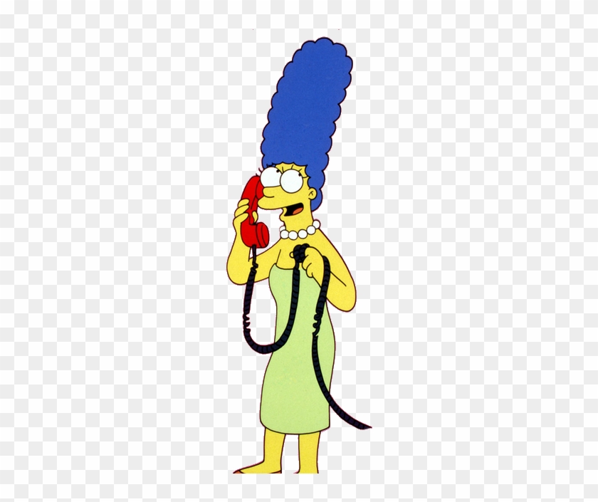 Posted By Tommytonkasudios At - Marge Simpson On The Telephone #910686