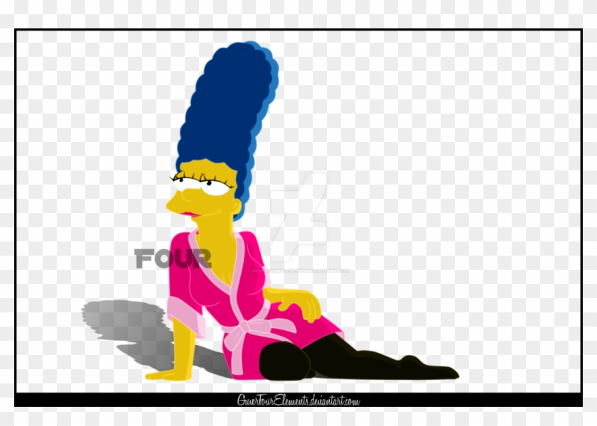 Simpson Marge Commissions Sleep By Guverfourelements - Marge Simpson #910705