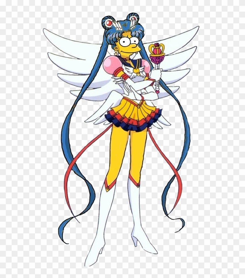 Eternal Sailor Marge Moon By Darthranner83 - Los Simpson Sailor Moon #910706