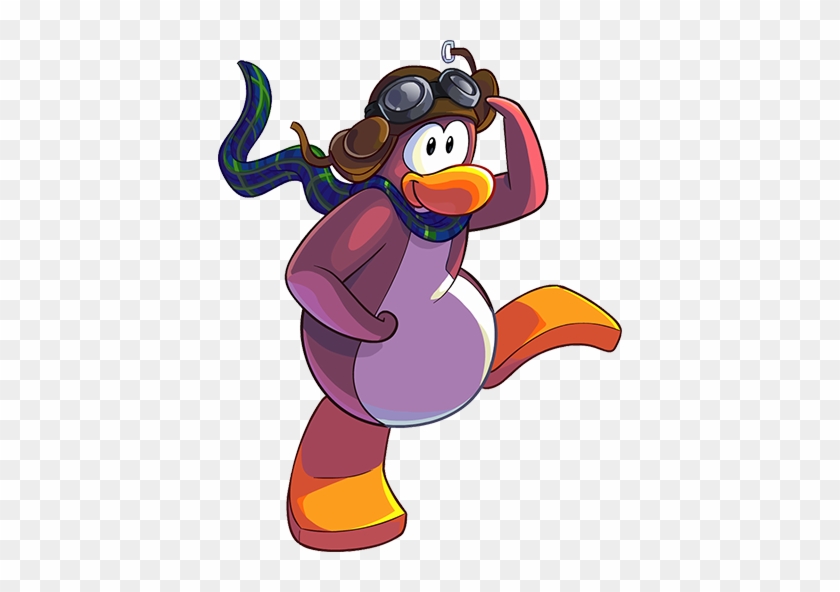 Sled Racer Start Penguin Peach - Cartoon #910818