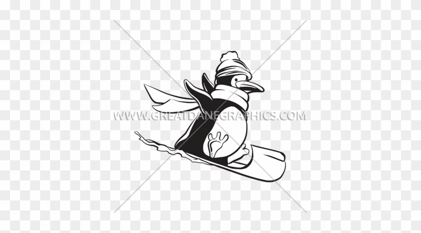 Penguin Sledding - Downhill #910840