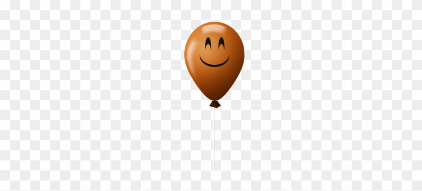Emoticon Balloon Smile Happy Satisfied Qui - Smile Balloon Png #911039