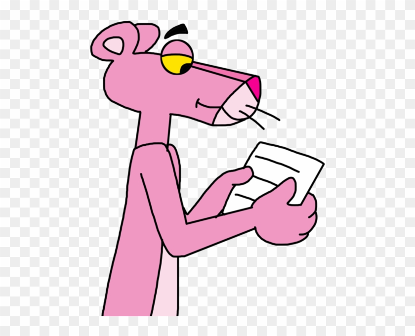 The Pink Panther With A Letter From A Fan By Marcospower1996 - The Pink Panther #911130