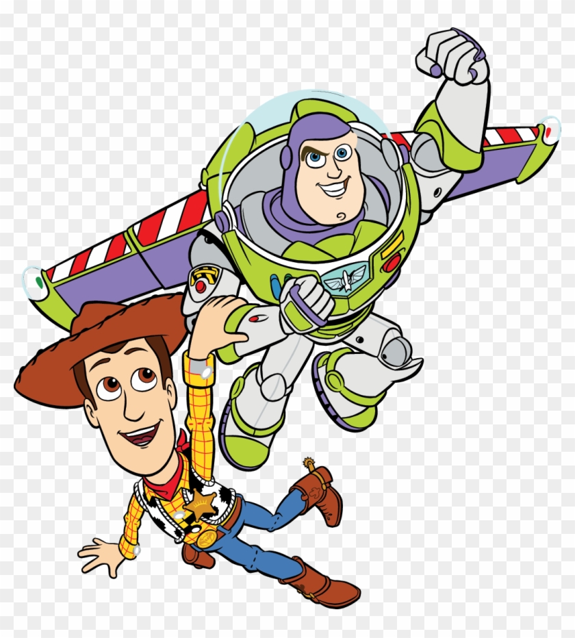 Pin By Annie Velázquez On Elliot Gabriel 8 - Buzz And Woody Clipart #911300