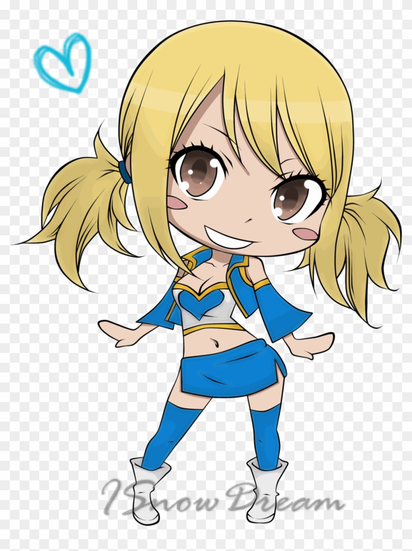 By Eileabar - Lucy Heartfilia Chibi #911373