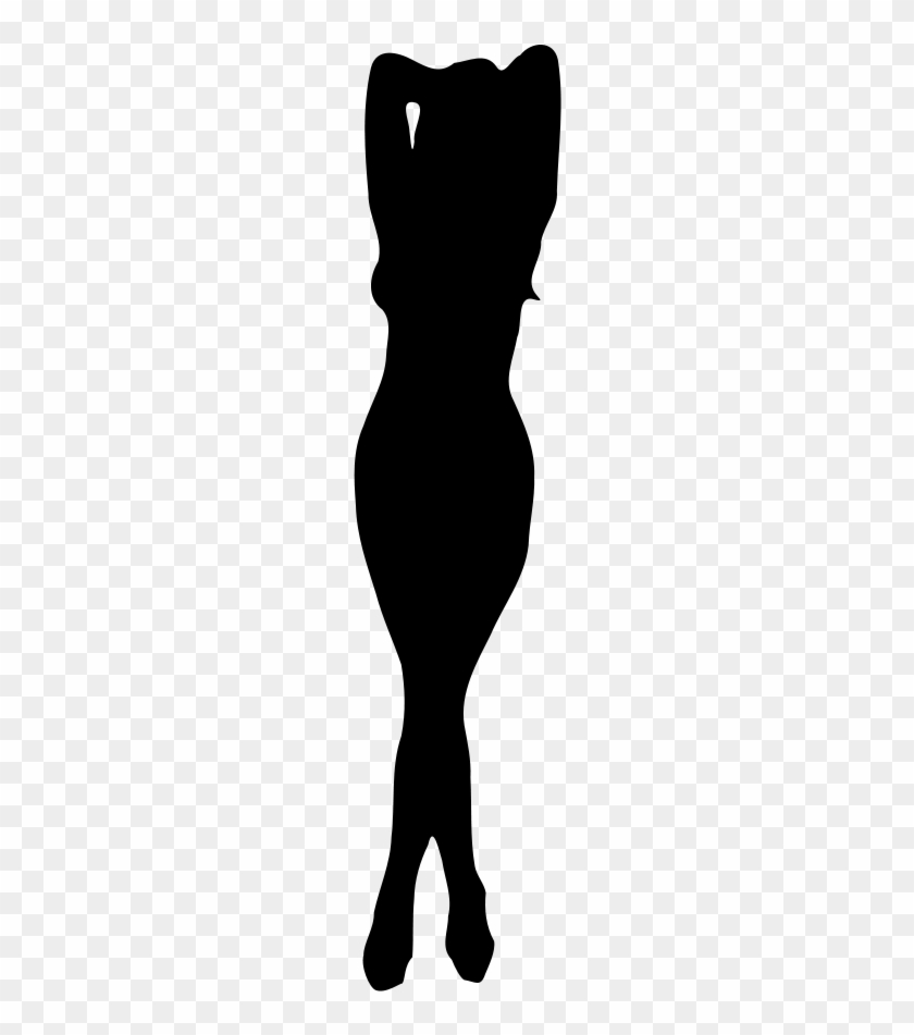 Most Popular Cliparts - Curvy Woman Silhouette #911379