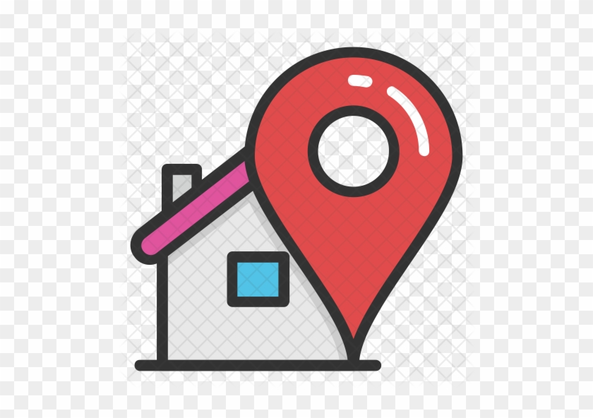 Home Location Icon - Icon For Home Location #911541