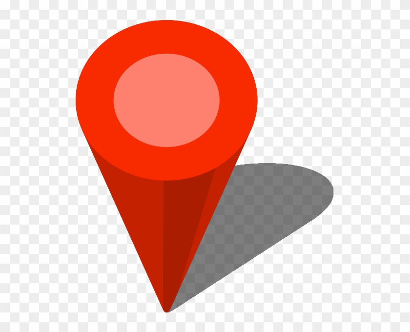 Location Map Pin Red7 - Location Icon Red Png #911582