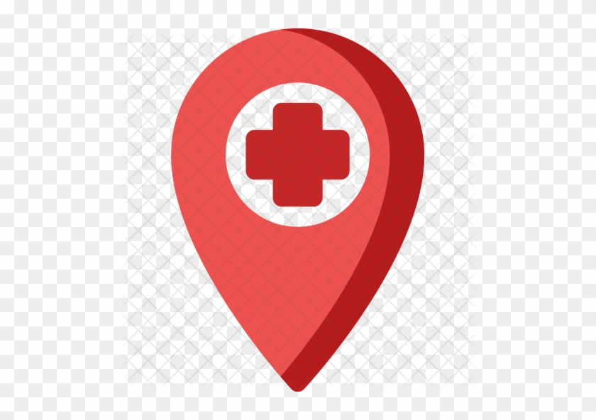 Hospital, Location Icon - Hospital Location Icon #911583