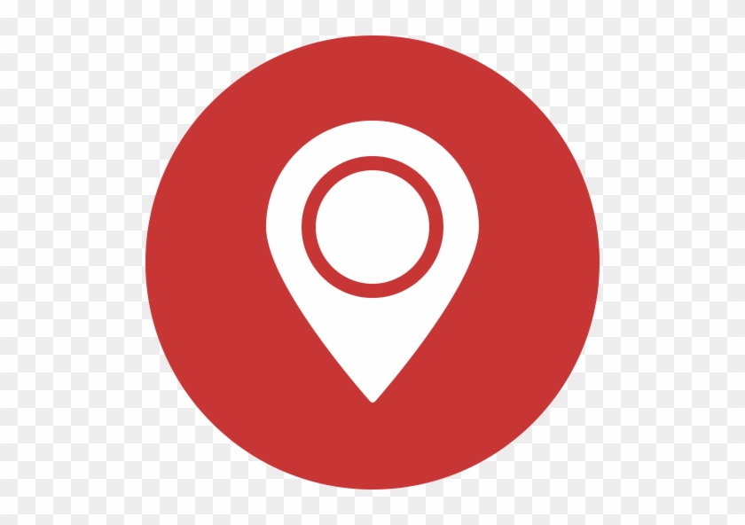 Red, Map, Marker, Navigation, Gps, Location, Direction - Icon Circle #911600