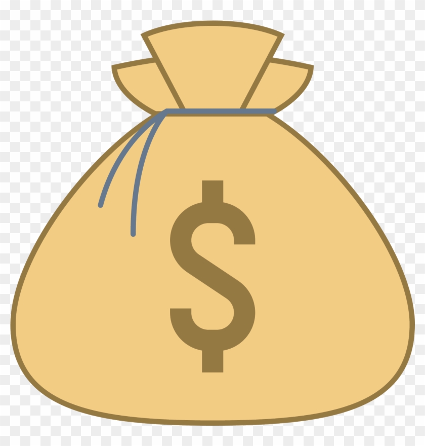 Money Bag Computer Icons Clip Art - Money Bag Clipart #911653