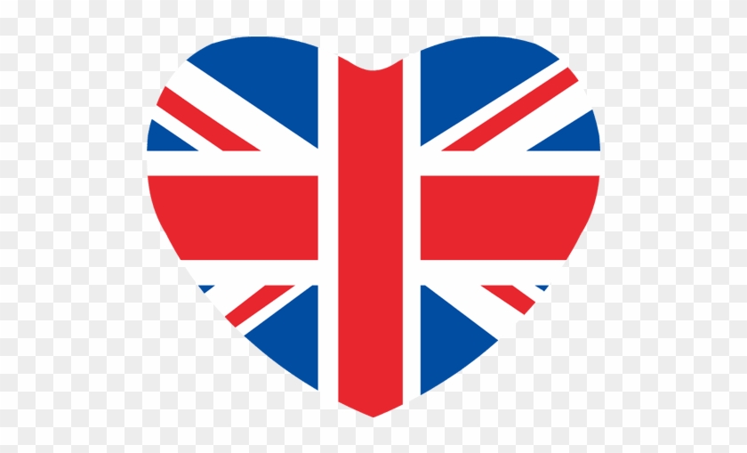 Election Day Heart Clip Art For Teachers - Bandera De Inglaterra Corazon #911694