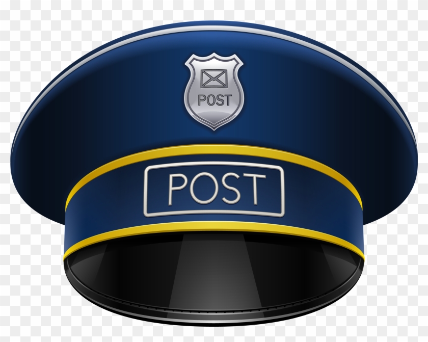 Mailman Hat Clip Art 107398 - Фуражка Почтальона #911865