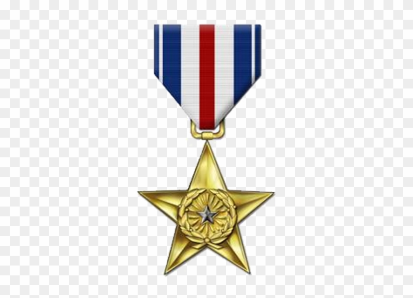 Silver Star Medal - Silver Star Medal Png #911911