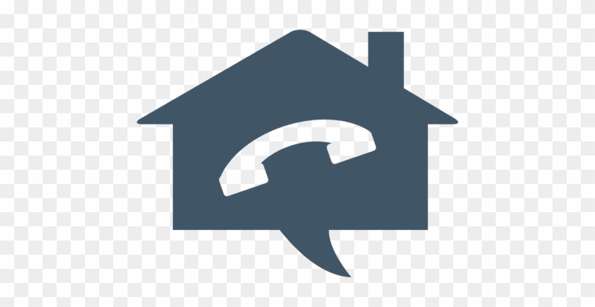 Phone House Real Estate Icon Transparent Png - Logo Telefone Transparente #911922