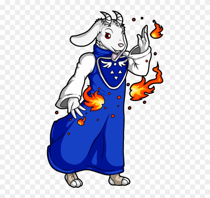 Firey Toriel By Silverstarsheep - Undertale Toriel Fight Transparent #912044