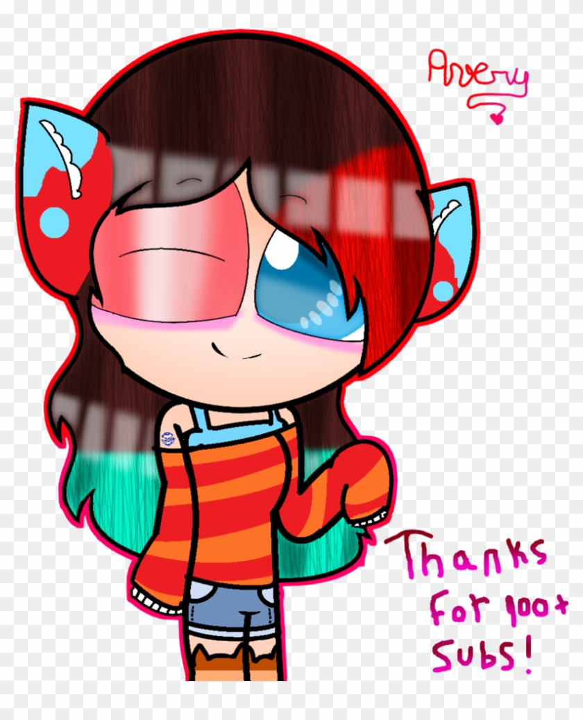 Tnx For 100 Subs By Averytheneko13 - Cartoon #912284