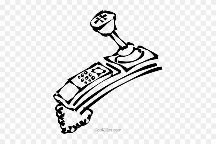 Car Phone By The Stick Shift Royalty Free Vector Clip - Car Phone By The Stick Shift Royalty Free Vector Clip #912286