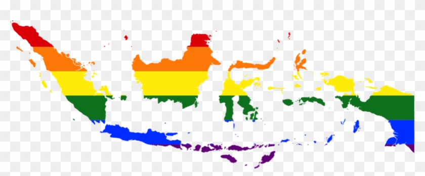 Flag Map Of Indonesia #912404