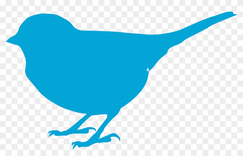Lovebird Clipart Blue - Bird Silhouette Clipart #912510