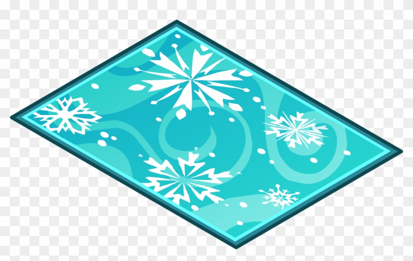 Ice Rug - Club Penguin Frozen Igloo Items #912551