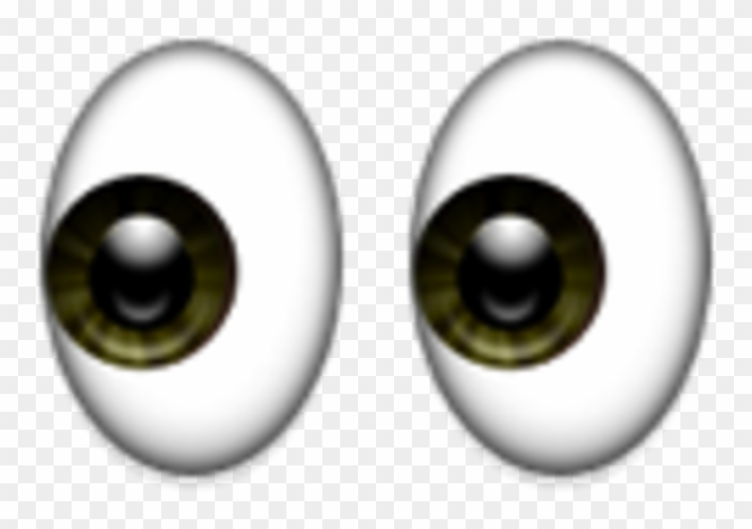 Seeing Eyes Emoji 128 - Eyes Emoji Png #912559