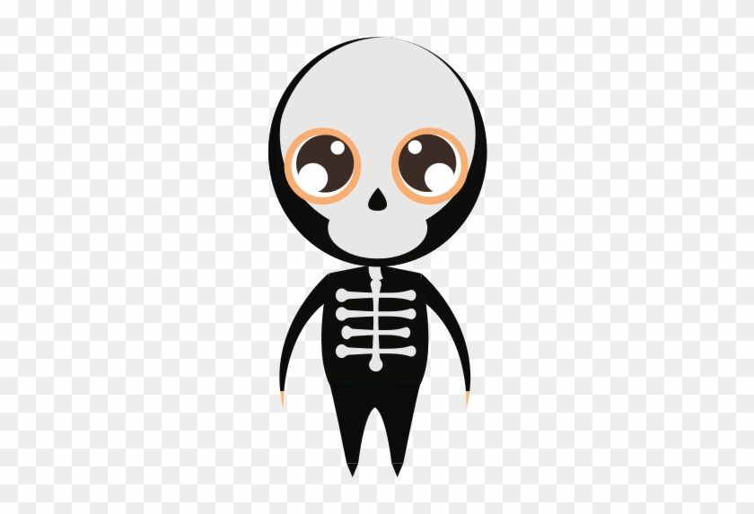 Isolated Skeleton Cartoon - Halloween Costume #912661